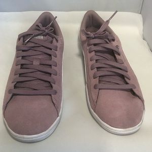 Puma Vikky Sneakers Elderberry Suede Low Top Pink